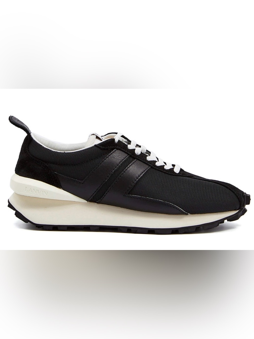 Lanvin Men’s Black Bumpr Sneakers 41
